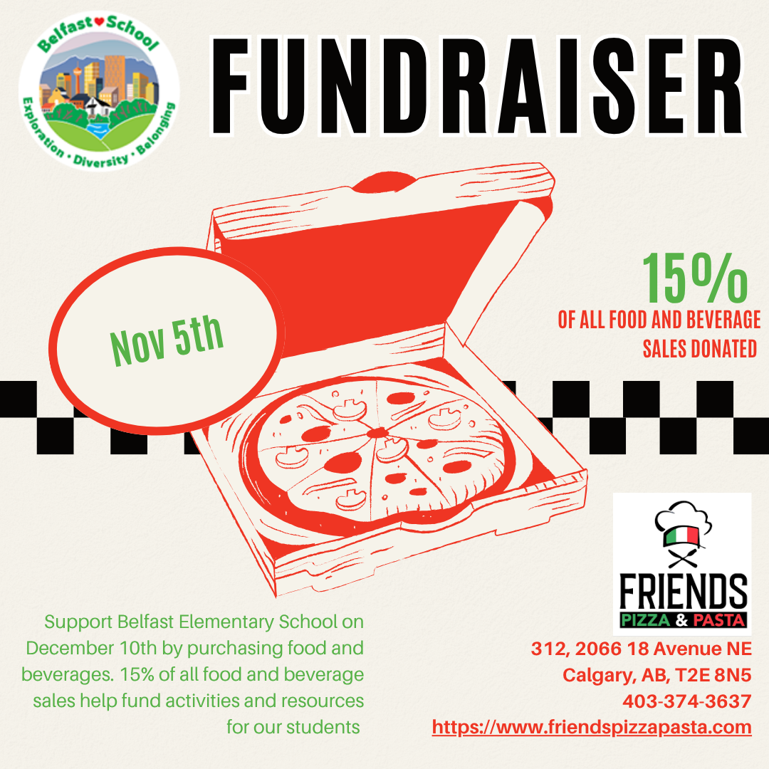 Belfast Friends Pizza Fundraiser Instagram Post (1)